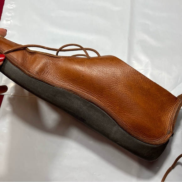 Polo Ralph Lauren men’s 11D BROWN Cowhide LEATHER Lace-Up Chukka Boots,  BRAZIL - Picture 6 of 16